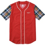 Supreme Denim Flannel Baseball Shirt (SS14)