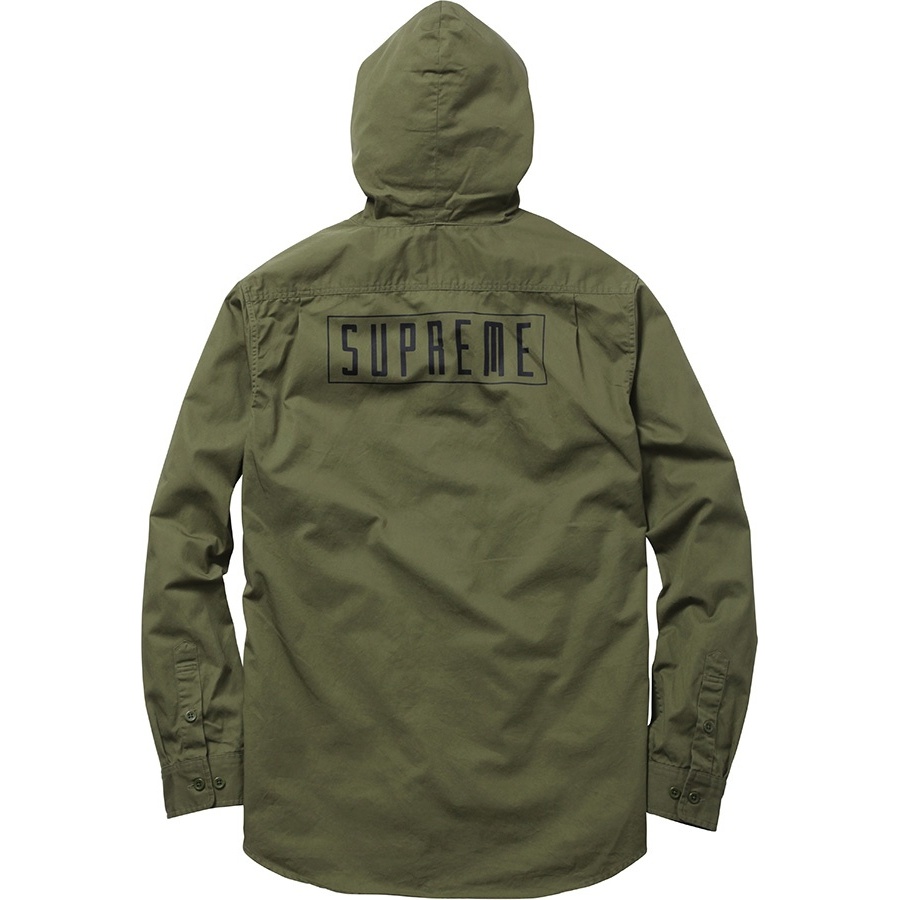Supreme Arrested Hooded Shirt (SS14)