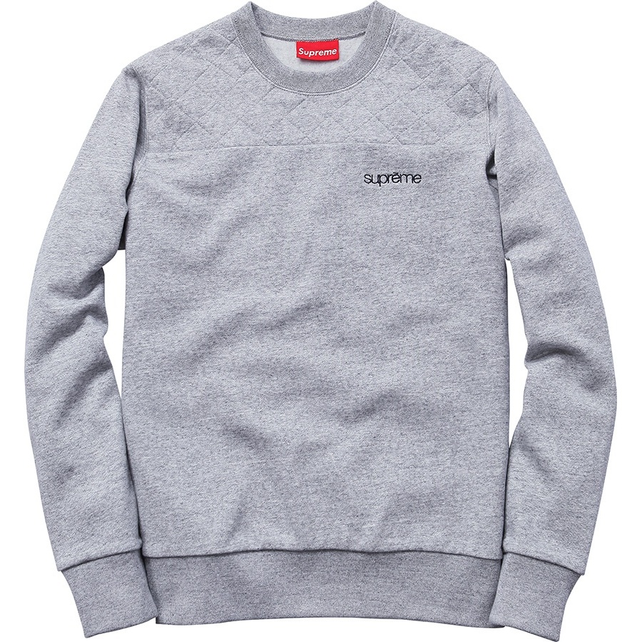 Supreme Quilted Panel Crewneck (SS14)