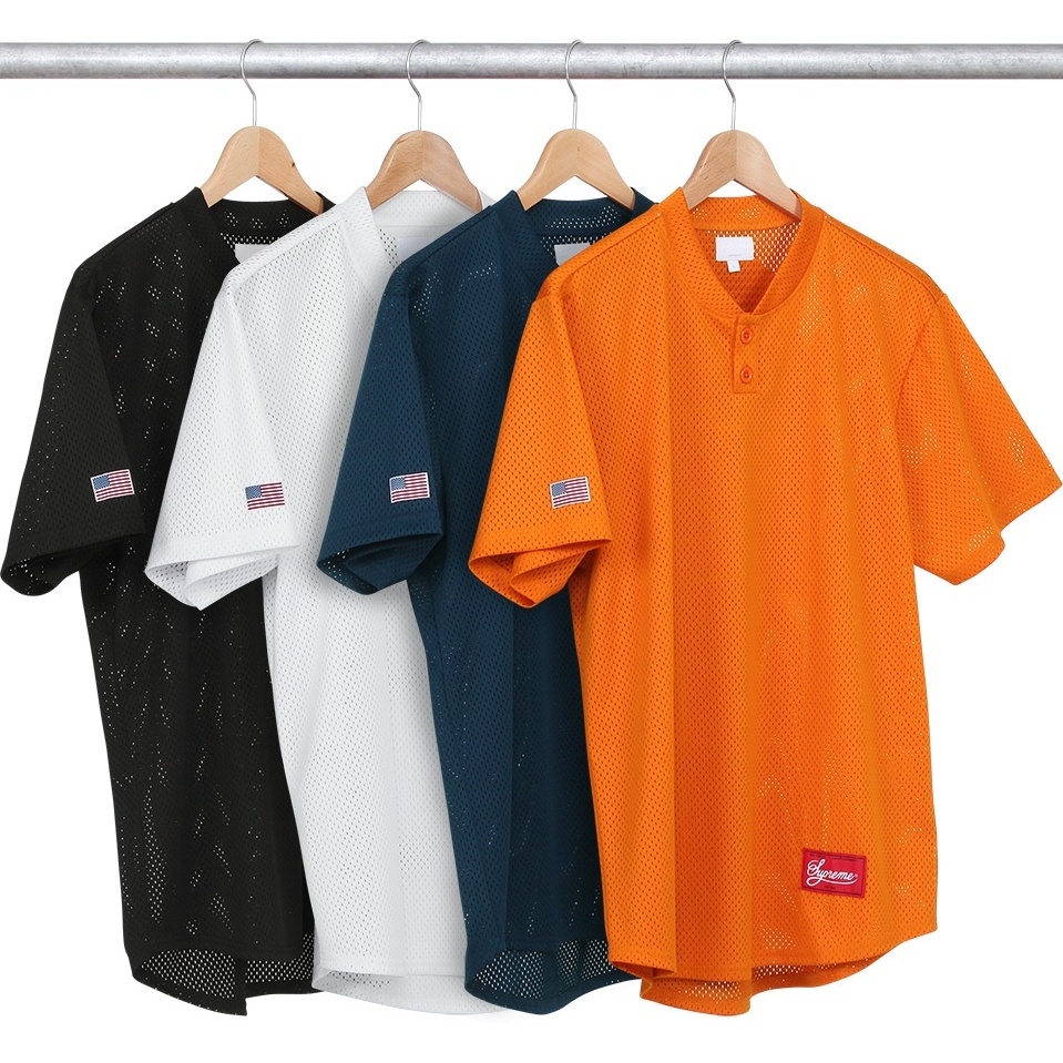 Supreme Baseball Henley for spring summer 14 season