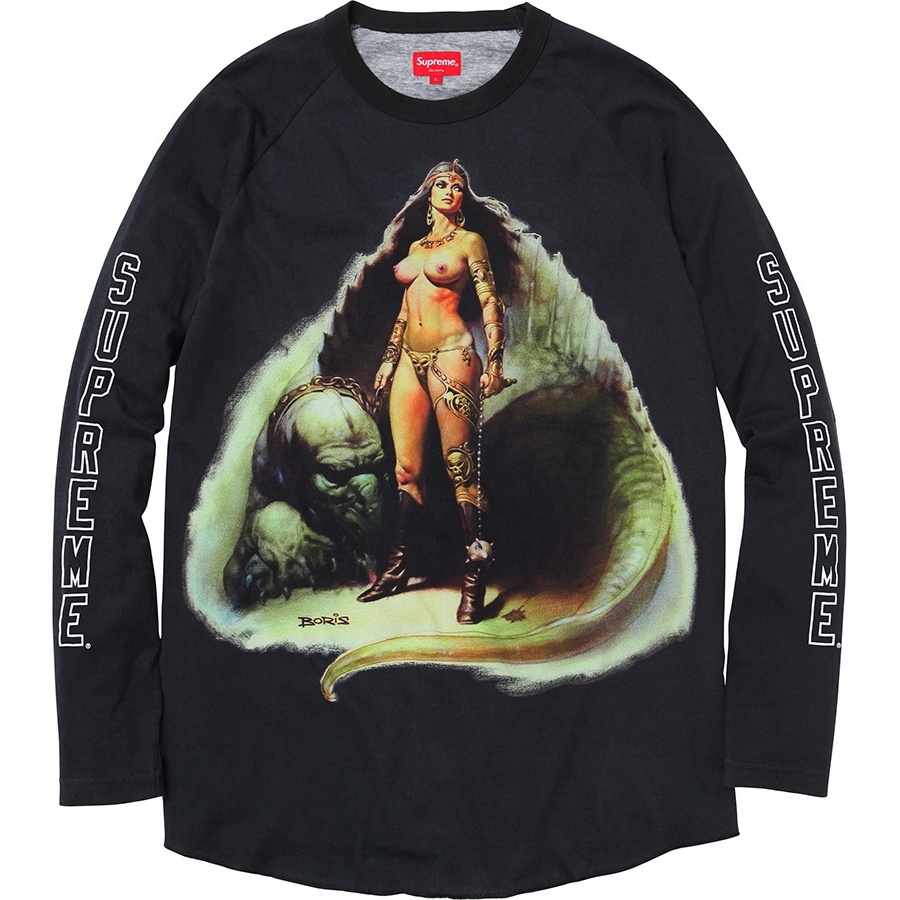 Supreme Boris Amazon Raglan Top (SS14)