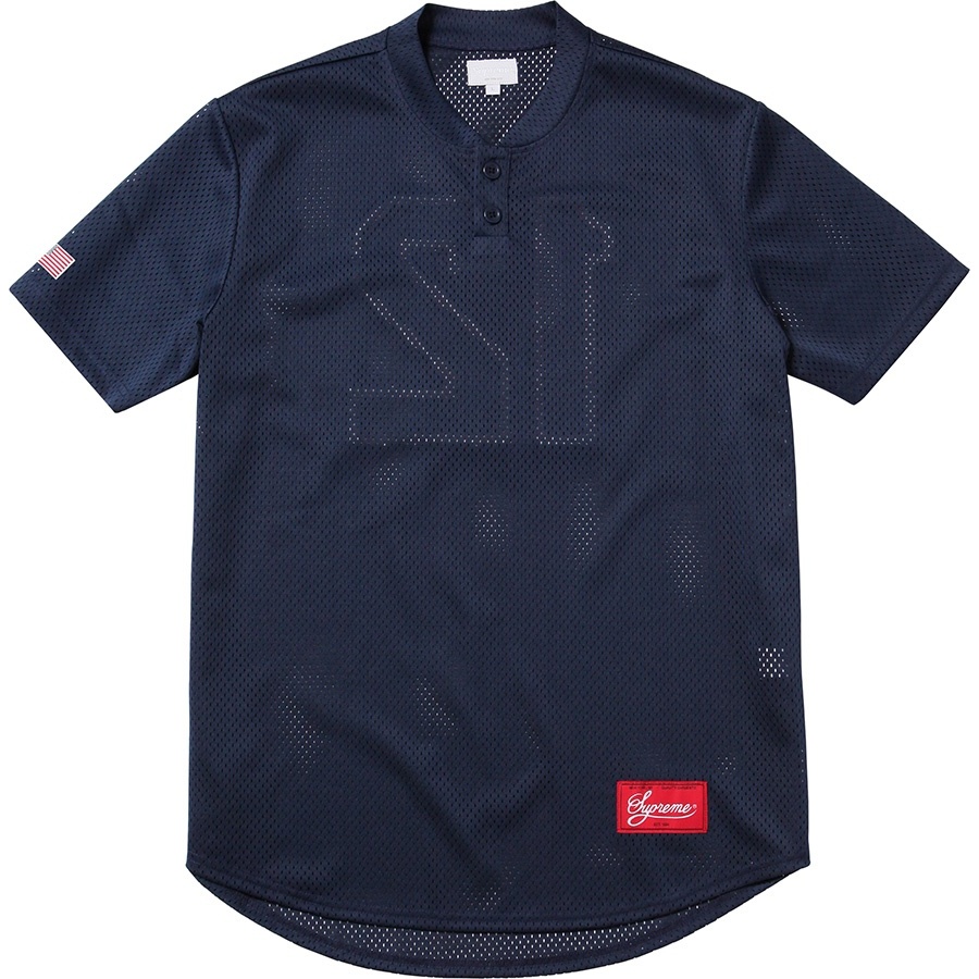 Supreme Baseball Henley (SS14)