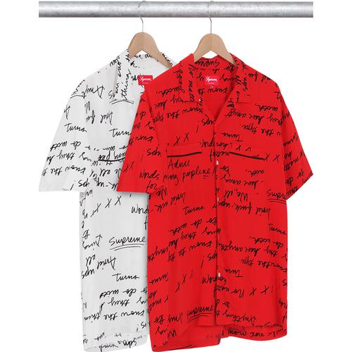 Supreme Burroughs Shirt (SS15)