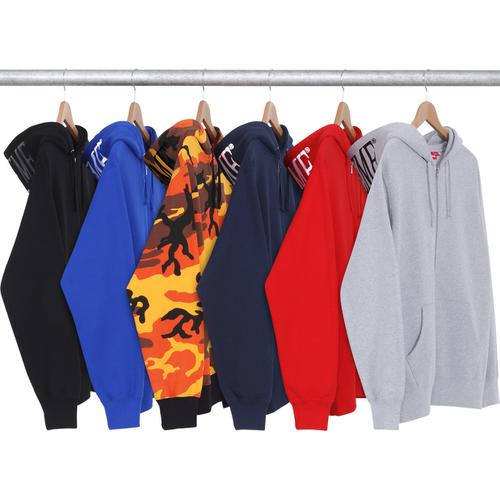 Supreme Hooded Foil Logo Zip Up (SS15)