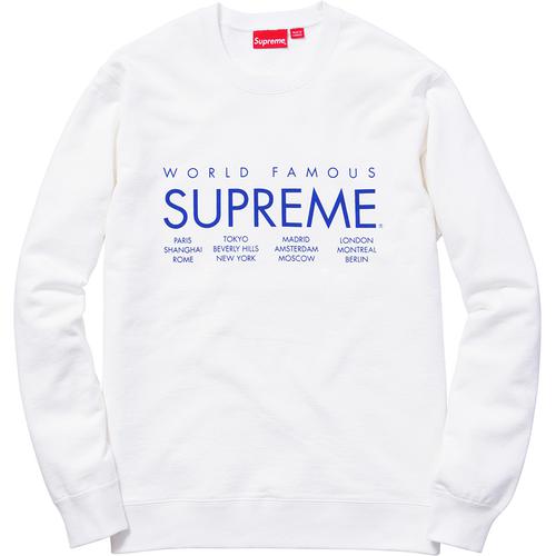 Supreme International Crewneck (SS15)