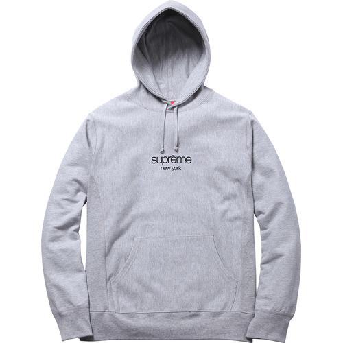 Supreme Classic Logo Hooded Sweatshirt (SS15)
