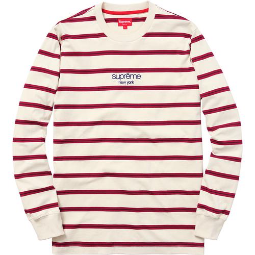 Supreme Classic Logo L S Top (SS15)