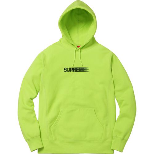Supreme Motion Logo Hooded Sweatshirt (SS16)