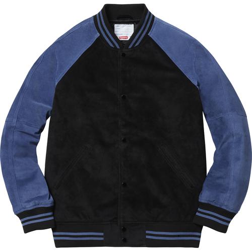 Supreme Suede Varsity Jacket (SS17) - $448