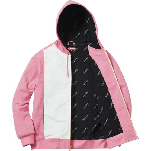 Supreme 2-Tone Hooded Work Jacket  (SS17) - $158