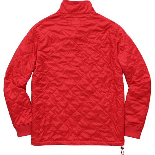 Supreme Arc Logo Quilted Half Zip Pullover (SS17) - $158