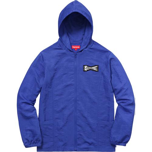 Supreme Skew Hooded Nylon Jacket (SS17) - $148