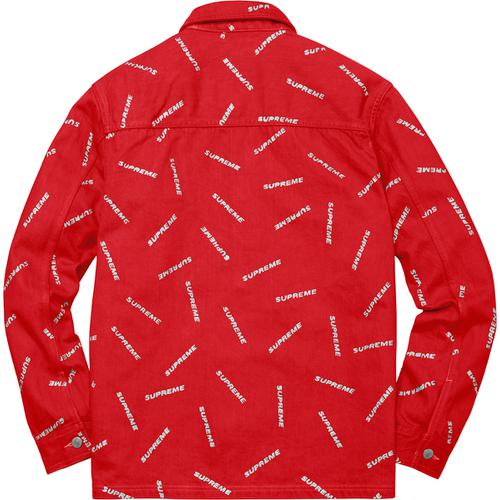 Supreme Denim Logo Chore Coat (SS17) - $168