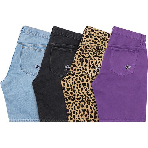 Supreme Washed Denim Short (SS17) - $136