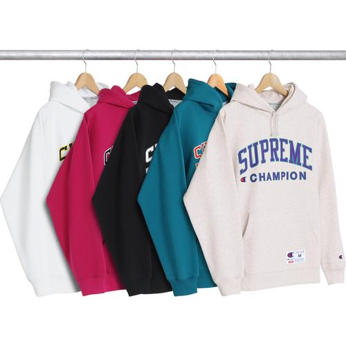 Supreme Supreme Champion Hooded Sweatshirt (SS17) - $148