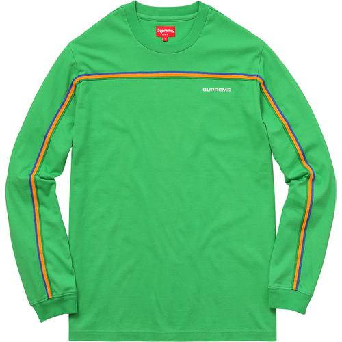 Supreme Full Stripe L S Tee (SS17) - $88
