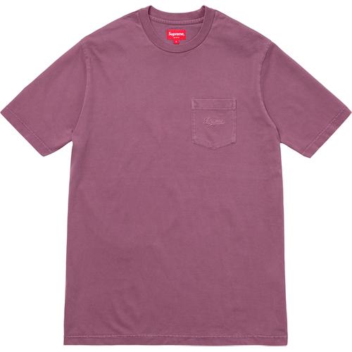 Supreme Overdyed Pocket Tee (SS17) - $60