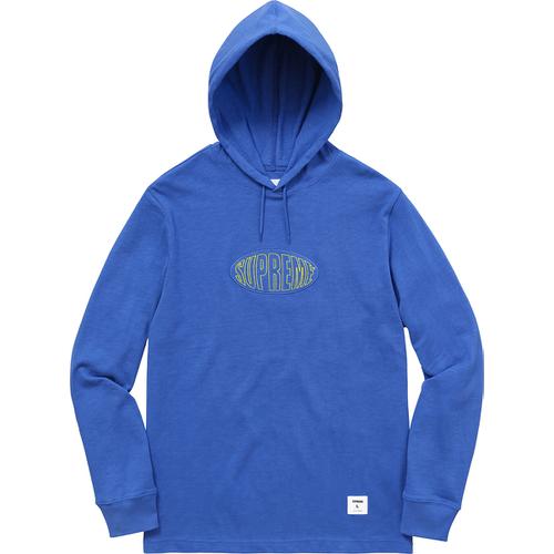 Supreme Warp Hooded L S Top (SS17) - $110