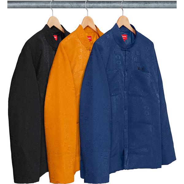 Supreme Mandarin Jacket releasing on Week 14 for spring summer 2018