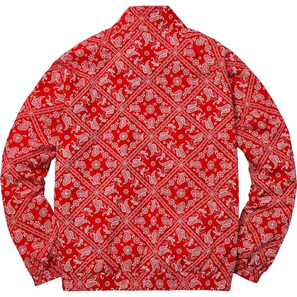 Supreme Bandana Track Jacket (SS18) - $178