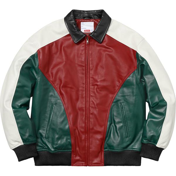 Supreme Studded Arc Logo Leather Jacket (SS18) - $698