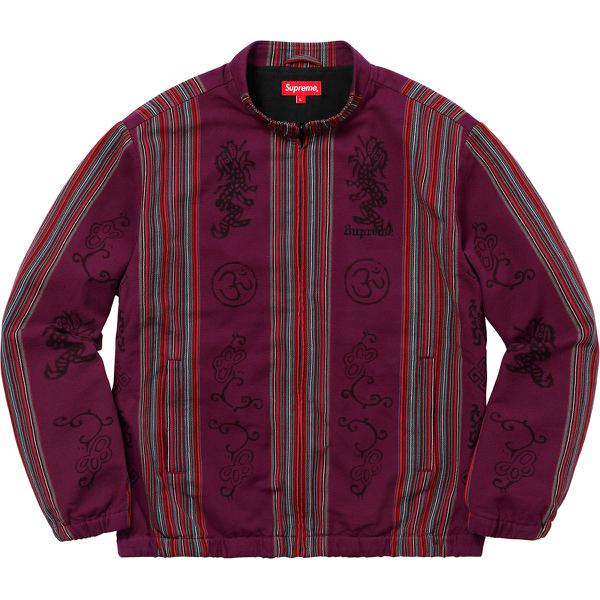 Supreme Woven Striped Batik Jacket (SS18) - $188