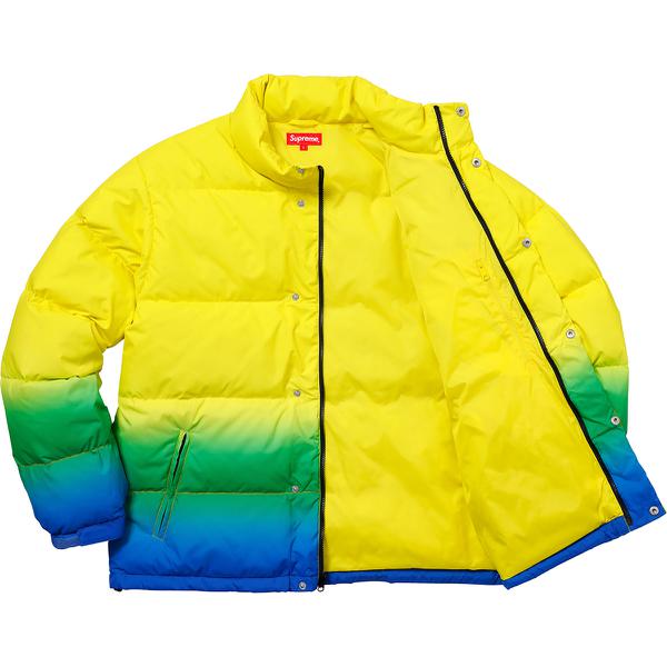 Supreme Gradient Puffy Jacket (SS18) - $328