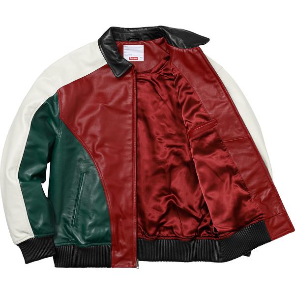 Supreme Studded Arc Logo Leather Jacket (SS18) - $698