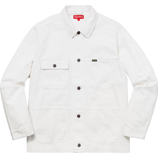 Supreme NY Tapestry Denim Chore Coat (SS18) - $188