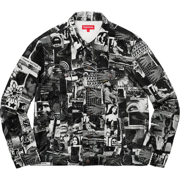 Supreme Vibrations Corduroy Trucker Jacket (SS18) - $248