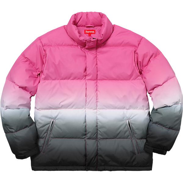 Supreme Gradient Puffy Jacket (SS18) - $328