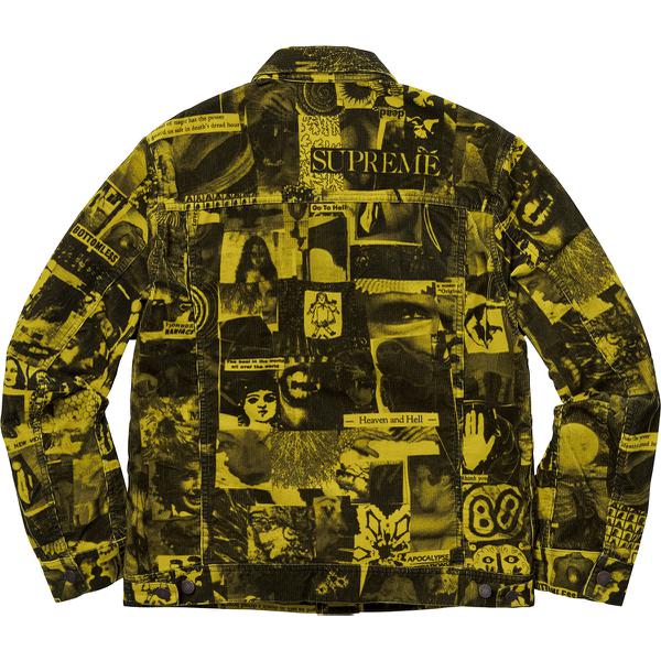 Supreme Vibrations Corduroy Trucker Jacket (SS18) - $248