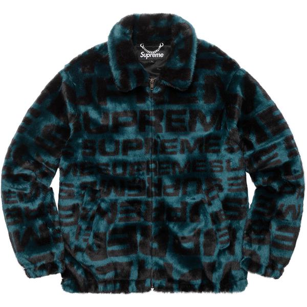 Supreme Faux Fur Repeater Bomber (SS18) - $398