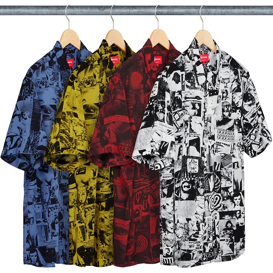 Supreme Vibrations Rayon Shirt releasing on Week 19 for spring summer 2018