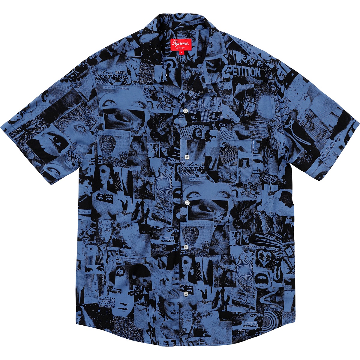 Supreme Vibrations Rayon Shirt (SS18) - $128
