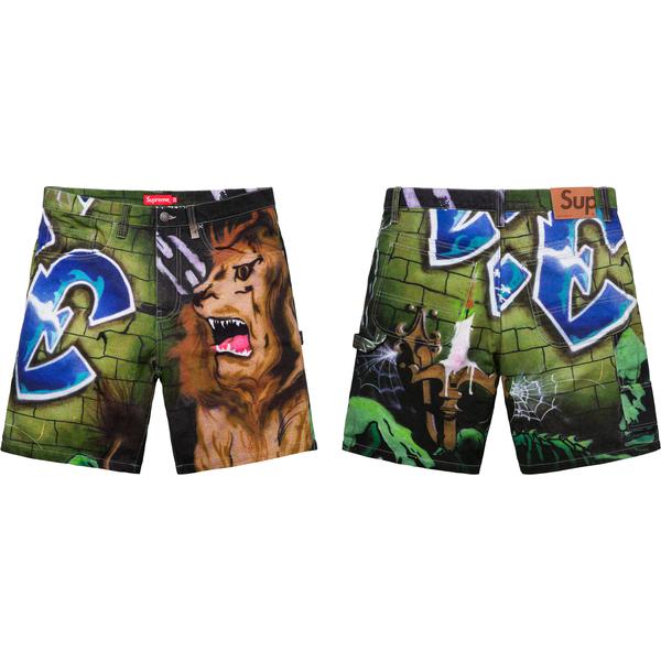 Supreme Lion's Den Painter Short (SS18) - $128