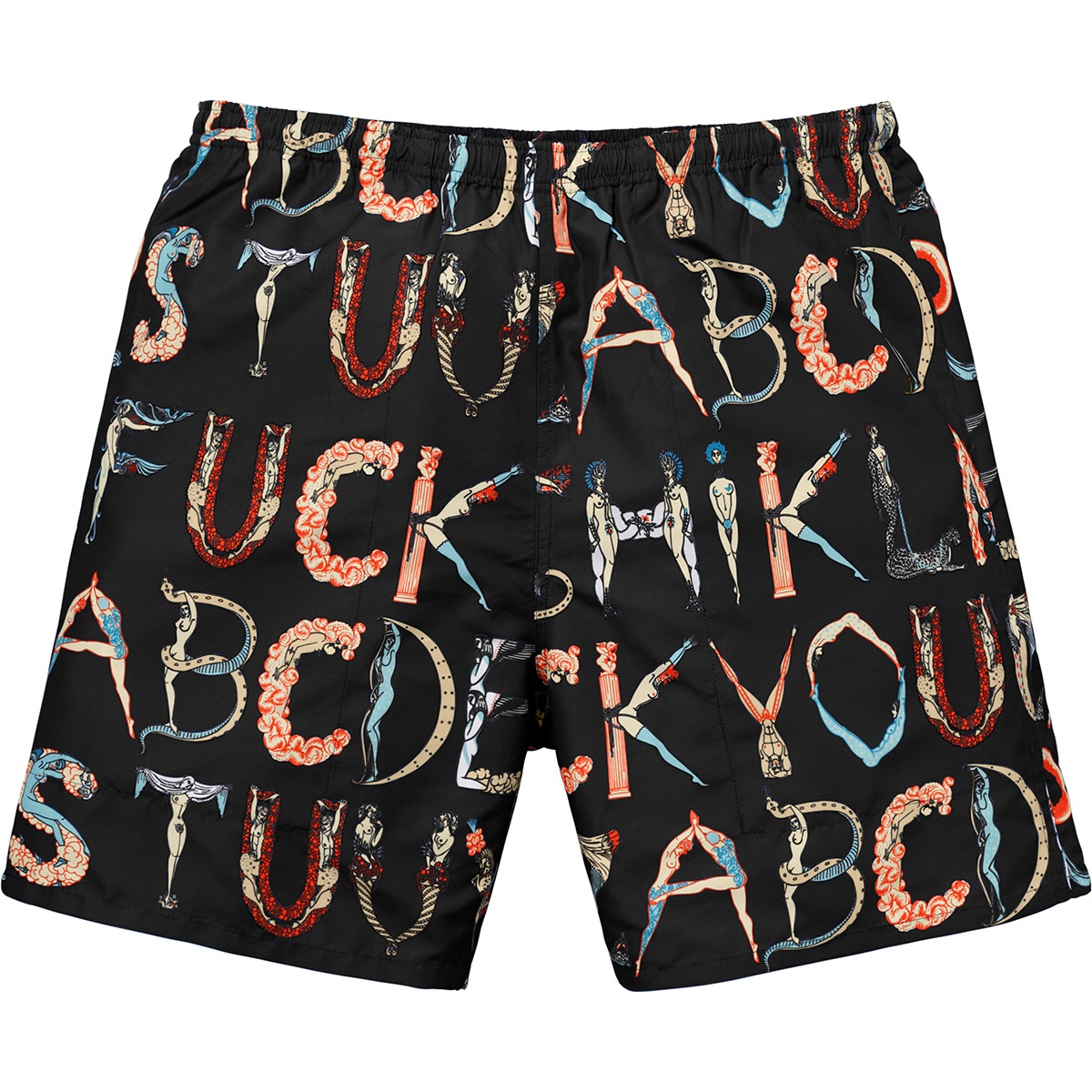Supreme Alphabet Water Short (SS18) - $118