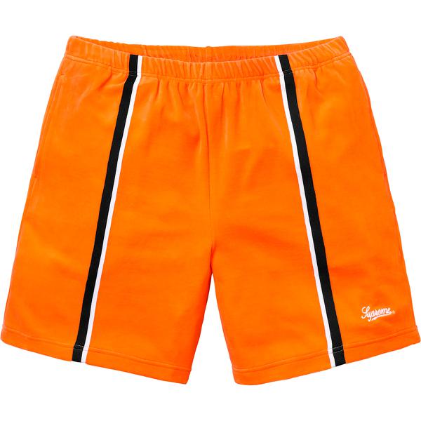 Supreme Velour Warm Up Short (SS18) - $110