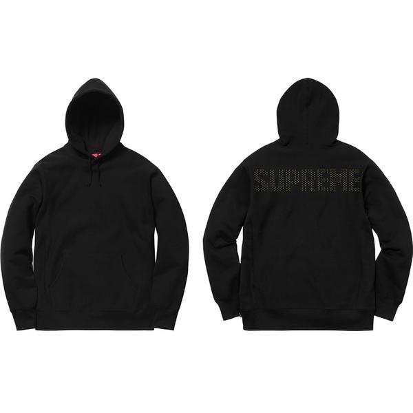 Supreme Studded Hooded Sweatshirt (SS18) - $168