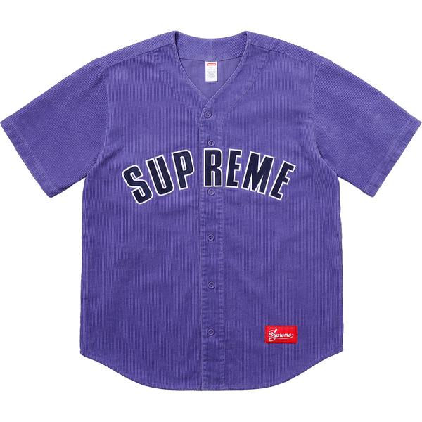 Supreme Corduroy Baseball Jersey (SS18) - $138
