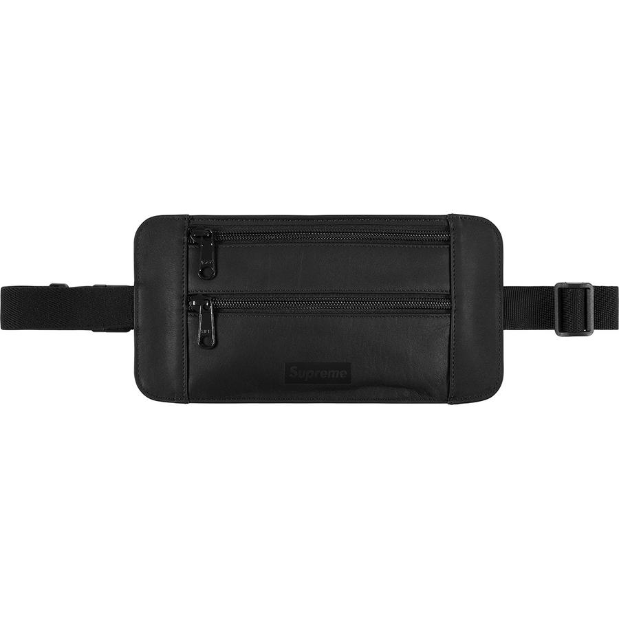 Supreme Leather Waist Shoulder Pouch (SS19) - $138