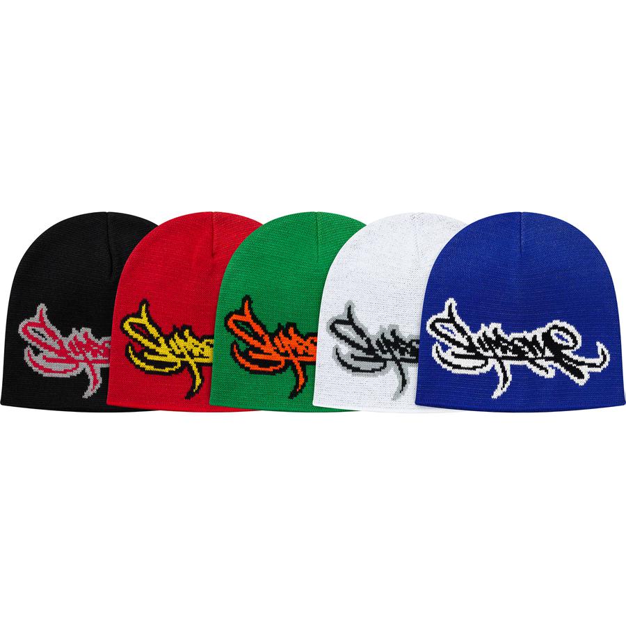 Supreme Tag Logo Beanie (SS19) - $32