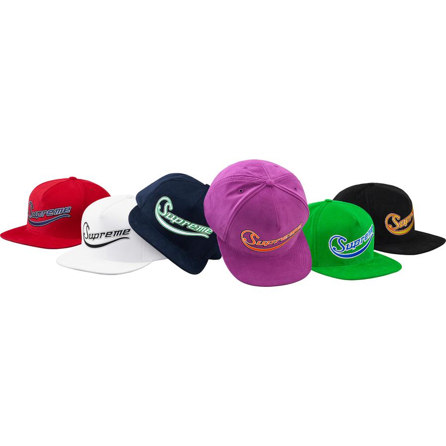 Supreme Metallic Logo Corduroy 5-Panel (SS19) - $44
