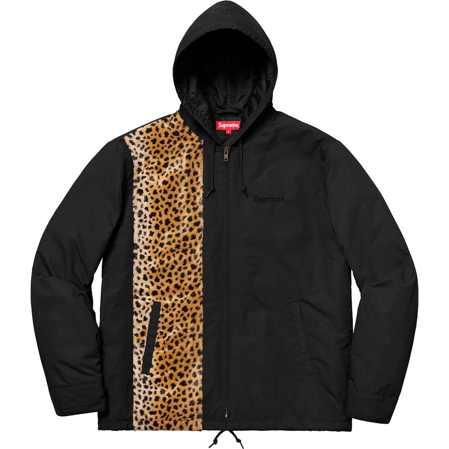 Supreme Cheetah Hooded Station Jacket (SS19) - $198