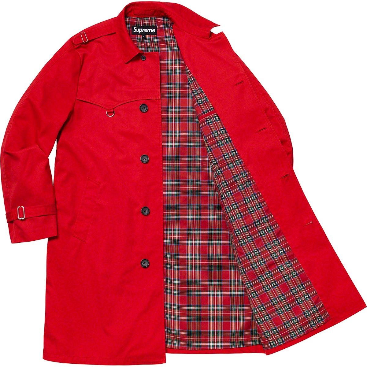 Supreme D-Ring Trench Coat (SS19) - $328