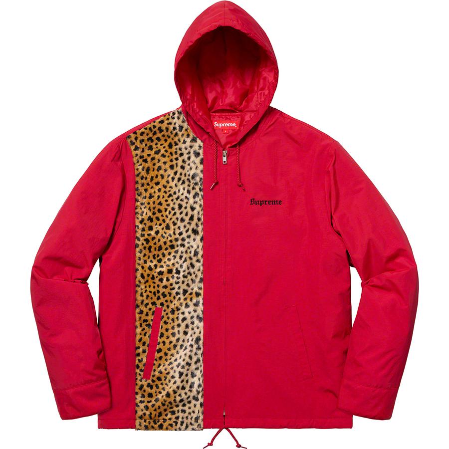 Supreme Cheetah Hooded Station Jacket (SS19) - $198