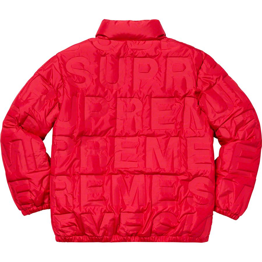 Supreme Bonded Logo Puffy Jacket (SS19) - $348