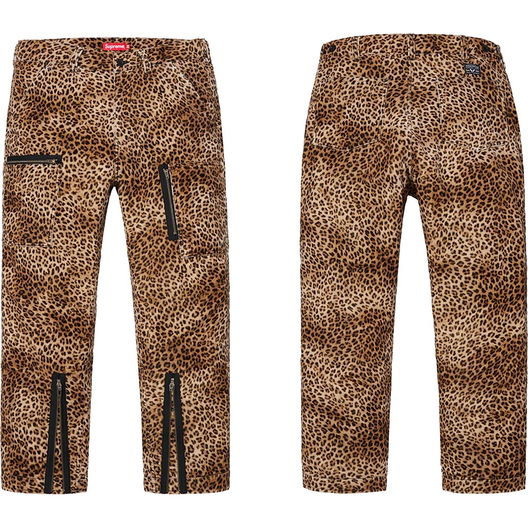 Supreme Velvet Flight Pant (SS19) - $188