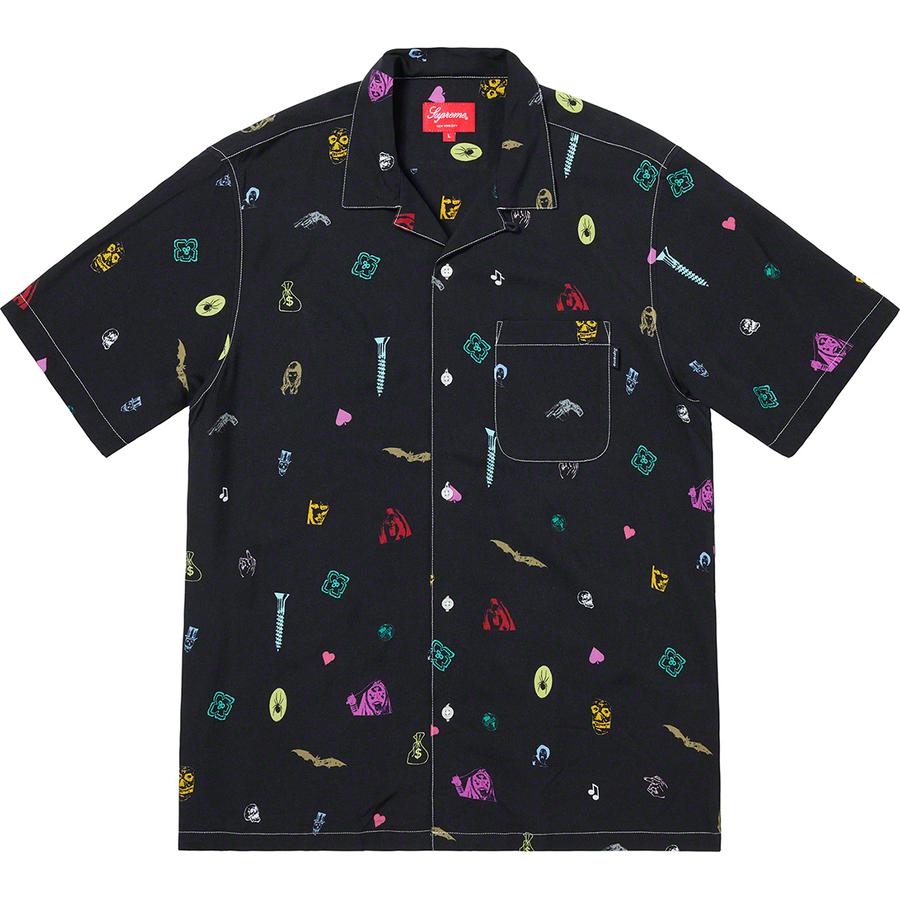 Supreme Deep Space Rayon S S Shirt (SS19) - $138
