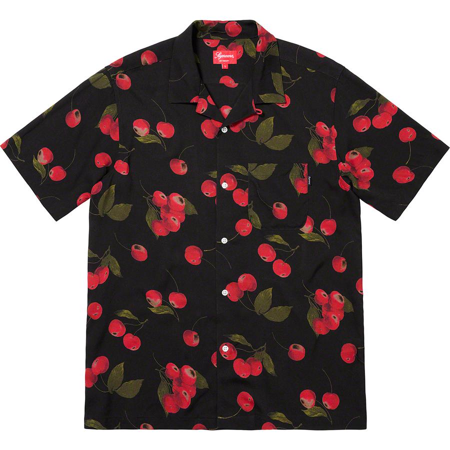 Supreme Cherry Rayon S S Shirt (SS19) - $138